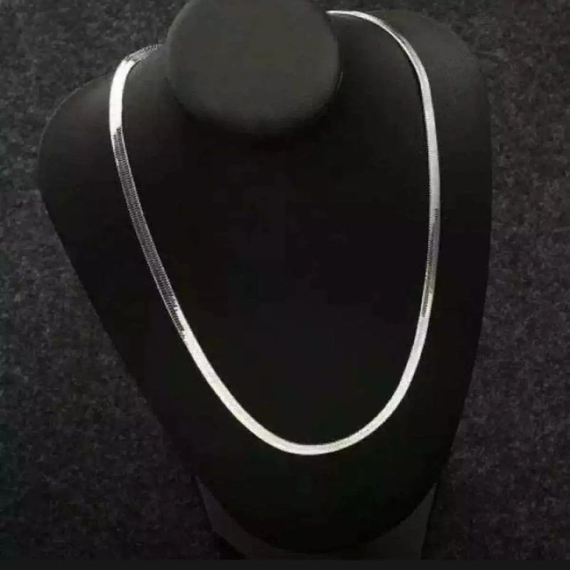 Kalung titanium belut anti luntur (grosir)