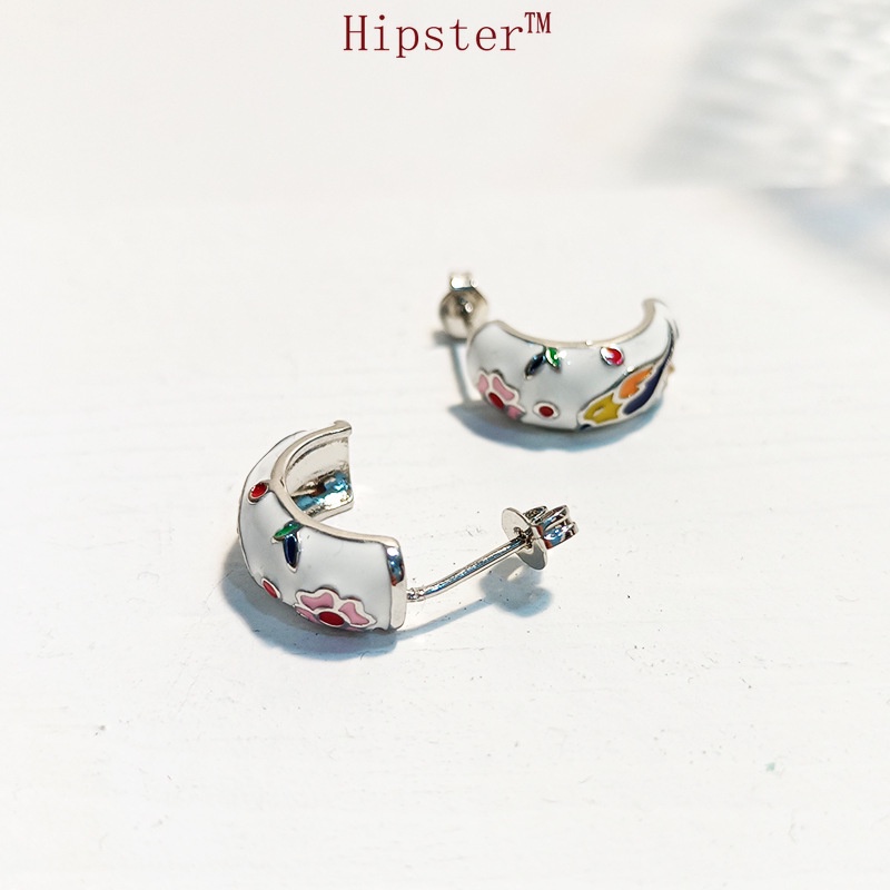 Hot Sale New Classic Enamel Painted Earrings