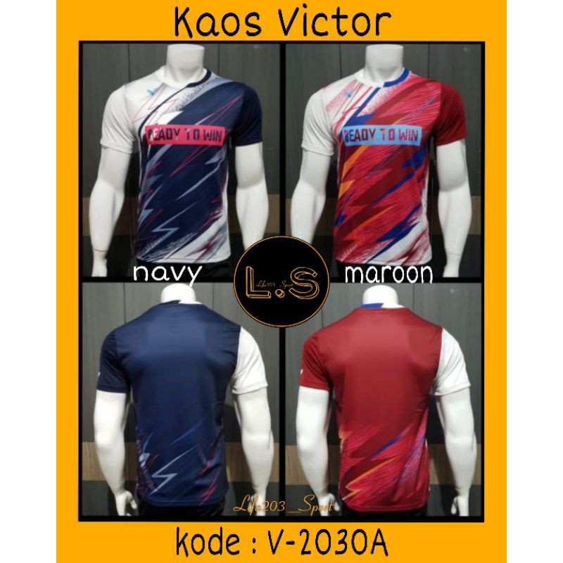 Kaos Badminton Victor Import Grade Ori V-2030A Jersey Badminton Murah
