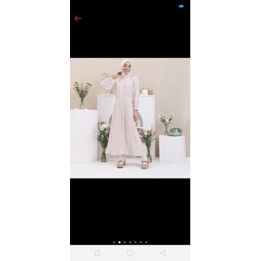 Giyomi TANIA MIDI DRESS oat L