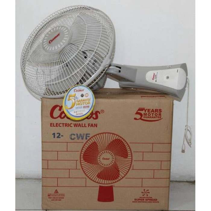 COSMOS 12-DWF/CWF Wall Fan 12 Inch