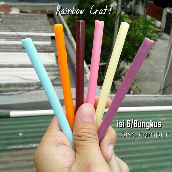 

Isi Lem Tembak Warna Kecil | Tebal 0,7Cm | Soft & Mix Glue Stick Color