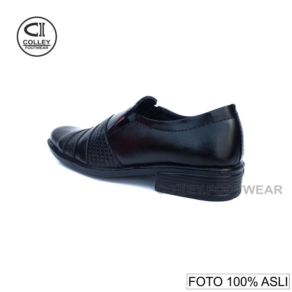 COD - Sepatu Pantofel Formal Motif / Sepatu Kerja Pria / Kantoran / Mengkilap CLY-PTL.001