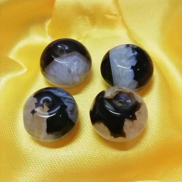 1pc Druzy Geode Agate Motif Random