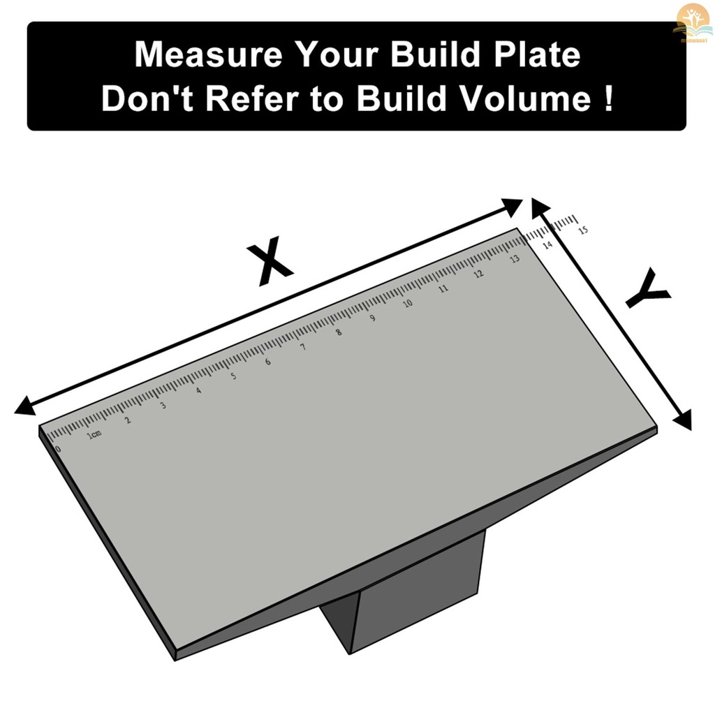 Plat Baja Flexible Dengan Stiker Base Magnetik Untuk Printer 3D