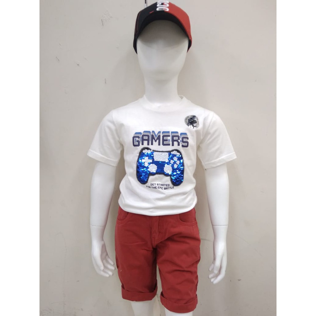 Twist Kids Kaos Anak Pria Gamers