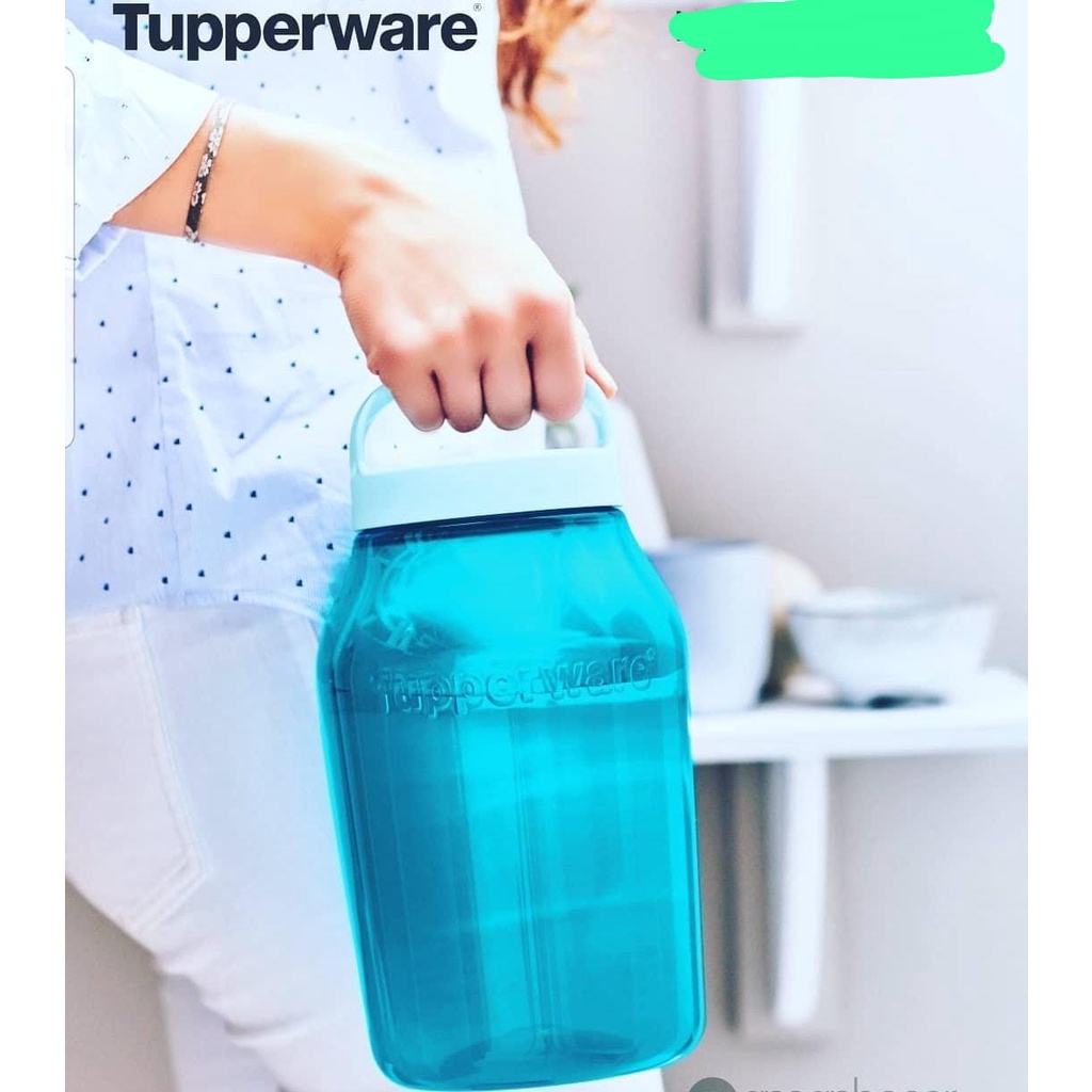 Universal Jar Tupperware 3L - Tempat Minuman Kapasitas 3L Tupperware / Toples Asesoris / Toples Kue 