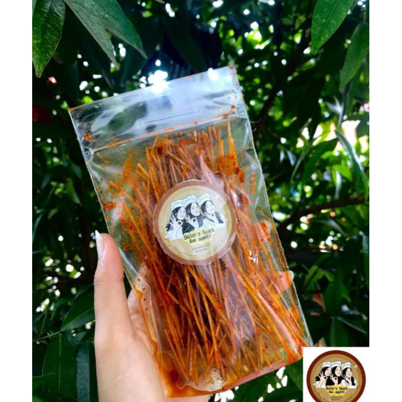 

mie lidi pedas pouch