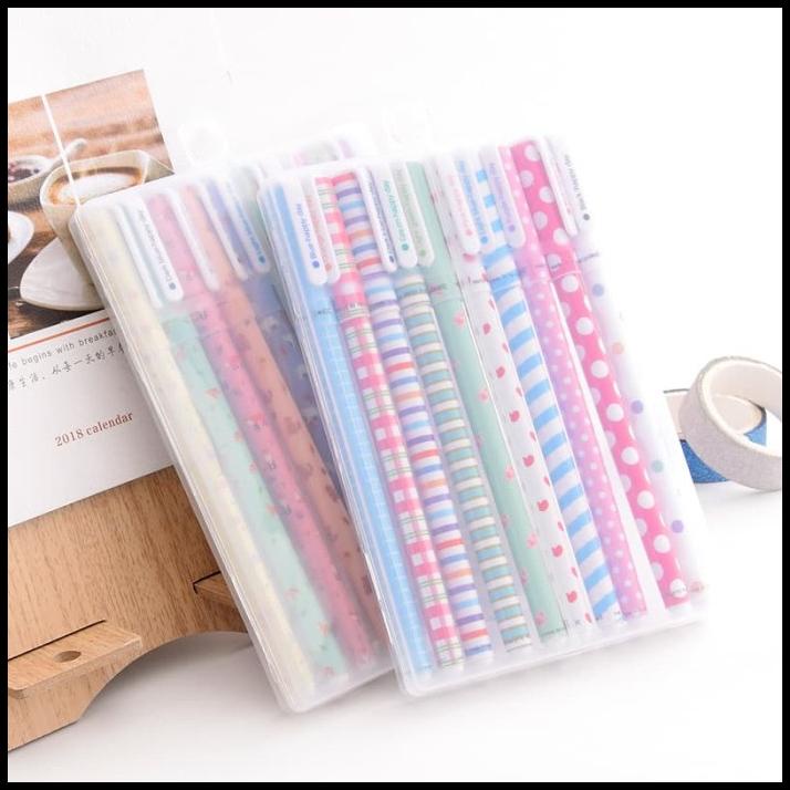 

Daisydooo | Pulpen Gel / Pen Gel Motif Unik Set 10 Pcs