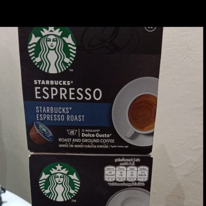 

Kopi - Nescafe Dolce Starbucks Coffee Capsules/ Kapsul -Espresso