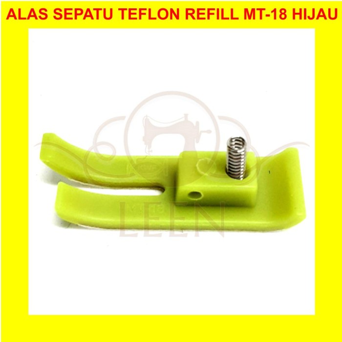 Alas Sepatu Teflon MT-18 Sarung Tangan Mesin Jahit Highspeed LEEN