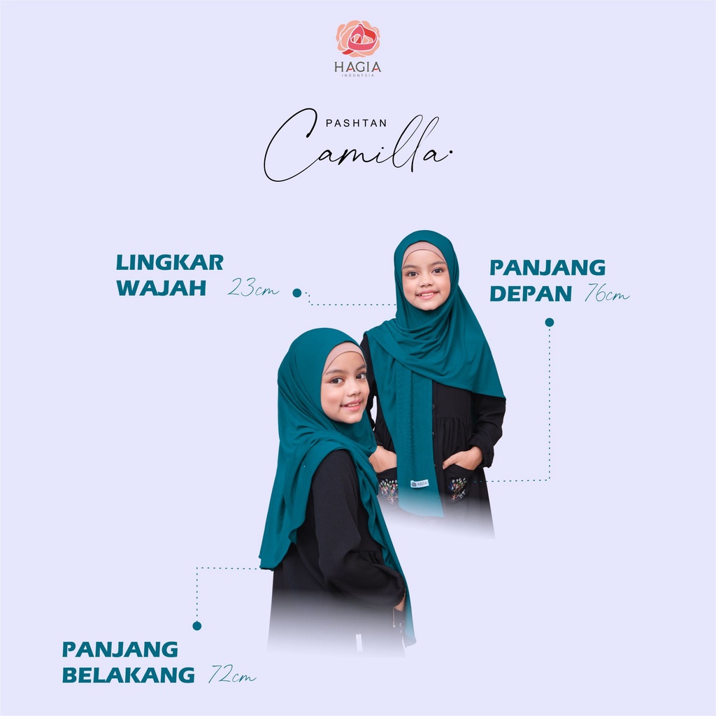 CAMILLA PASHTAN / Pashmina Instan by Hagia Indonesia