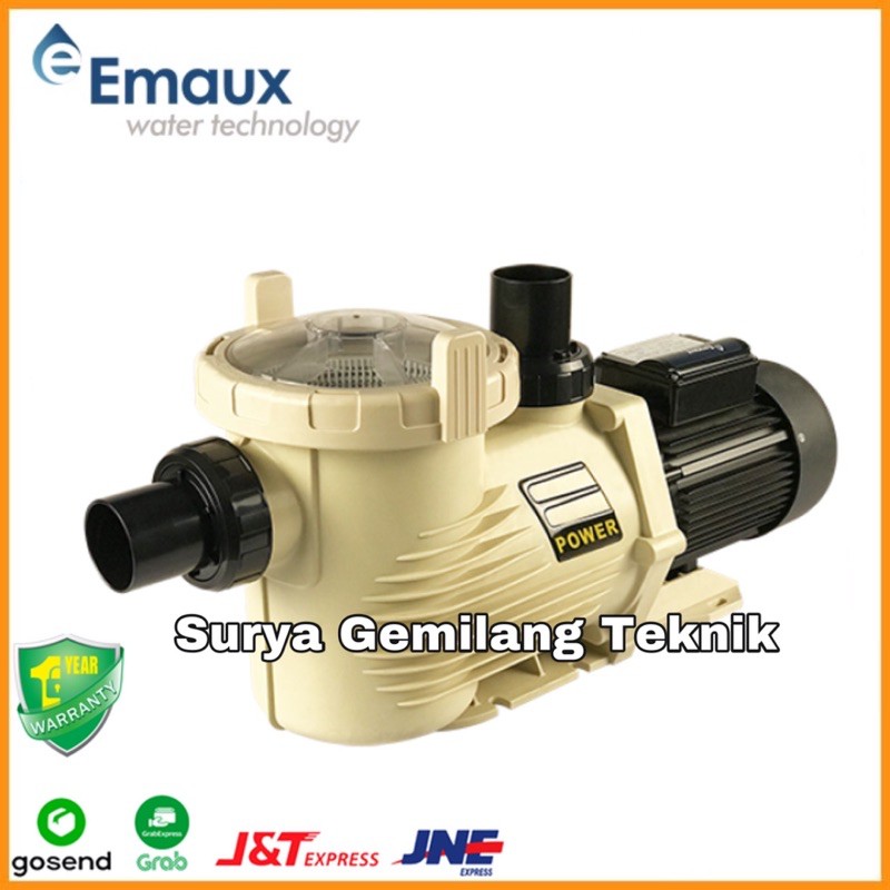Pompa Kolam Renang 2HP Emaux EPH200 Mesin Pompa Kolam Emaux EPH 200
