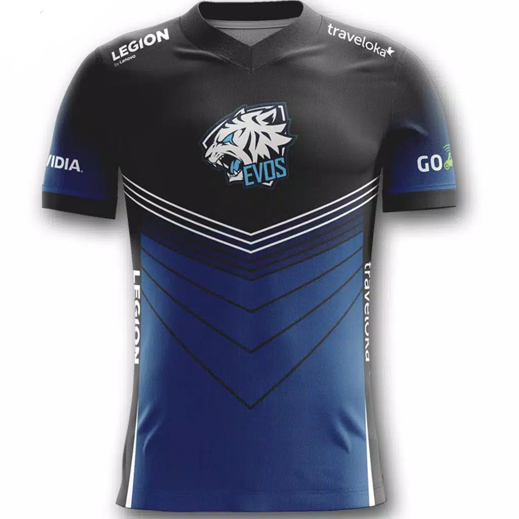 JERSEY GAMING EVOS ESPORT 2017 DOTA 2 MOBILE LEGENDS AOV CS GO FREE NICKNAME 07