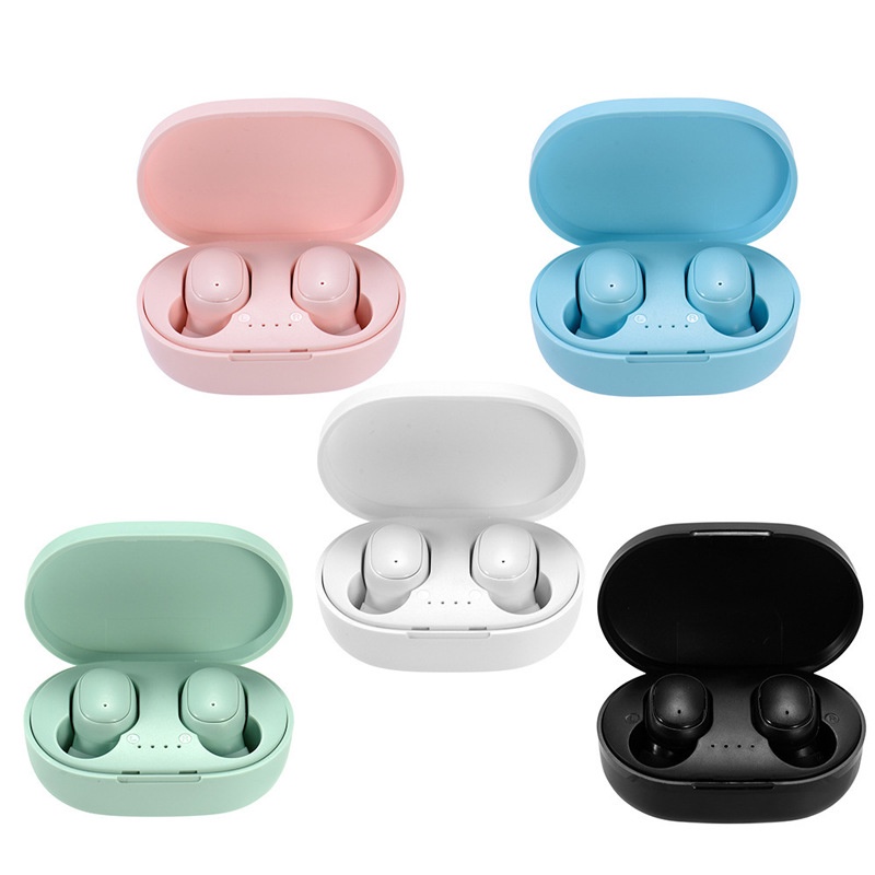 A6S TWS Wireless Headphone Bluetooth 5.0 Earphone Wireless Stereo Mini Earbuds Macaron Hi-Fi Sound For Iphone IOS Android