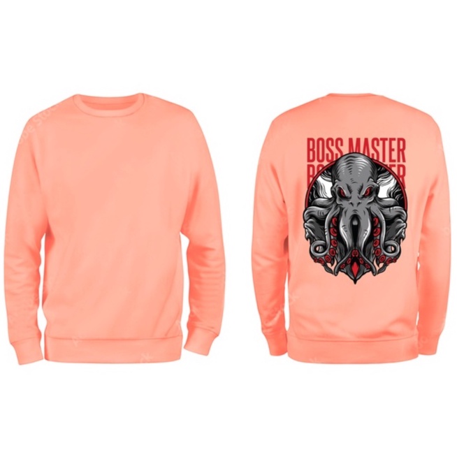 Sweater Pria Boss Master Crewneck Pria M - XXL