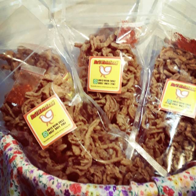 

Kripik Keto Usus ayam