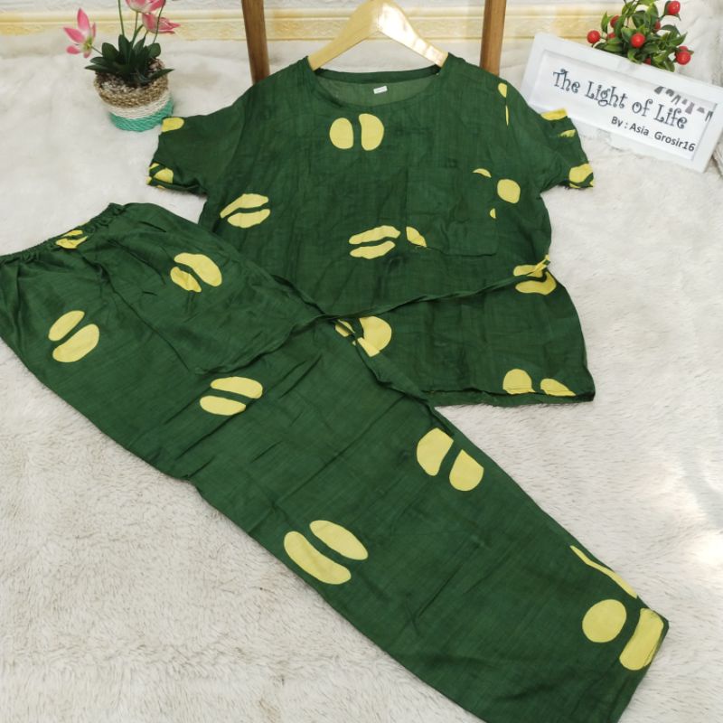 One set Tie Die // Setelan wanita kekinian-Set 13