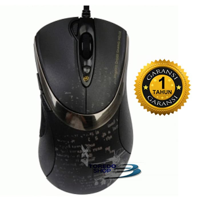 JUAL A4Tech Gaming Mouse X7 F4 V-Track Macro Onboard-Memory Original MURAH