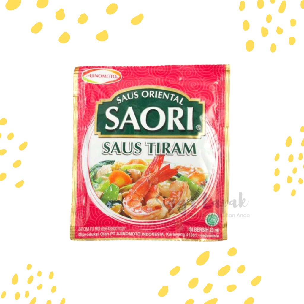 

Bumbu Saori Saus Tiram Sachet Saos Oriental 23ml