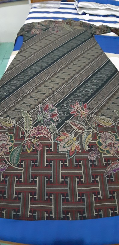 Restok Gamis Nalika#4 Jumbo Motif Batik All Size Melar