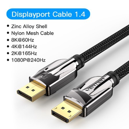 Vention HCABG KABEL DISPLAY PORT 1.4 VENTION 1.5 METER