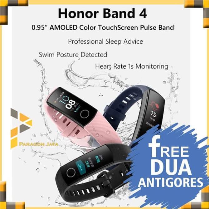 IMURAHl Smartwatch Huawei Honor Band 4 Smart Watch Smartband Huawei - Hitam