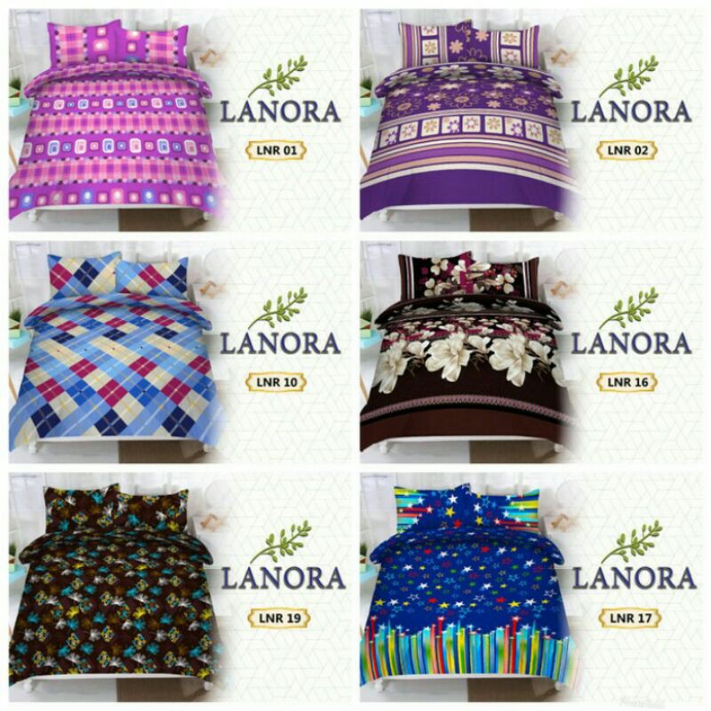 LANORA_BED COVER TERBARU LANORA UK 180x200