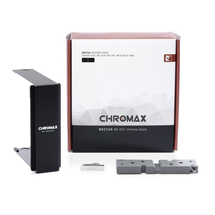 Noctua NA-HC2 Chromax Black | Add on Heatsink Cover for NH-U12S Series