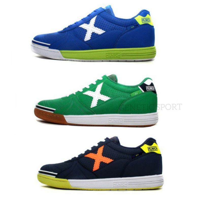 X MUNICH SEPATU FUTSAL G3 PROFIT ORIGINAL