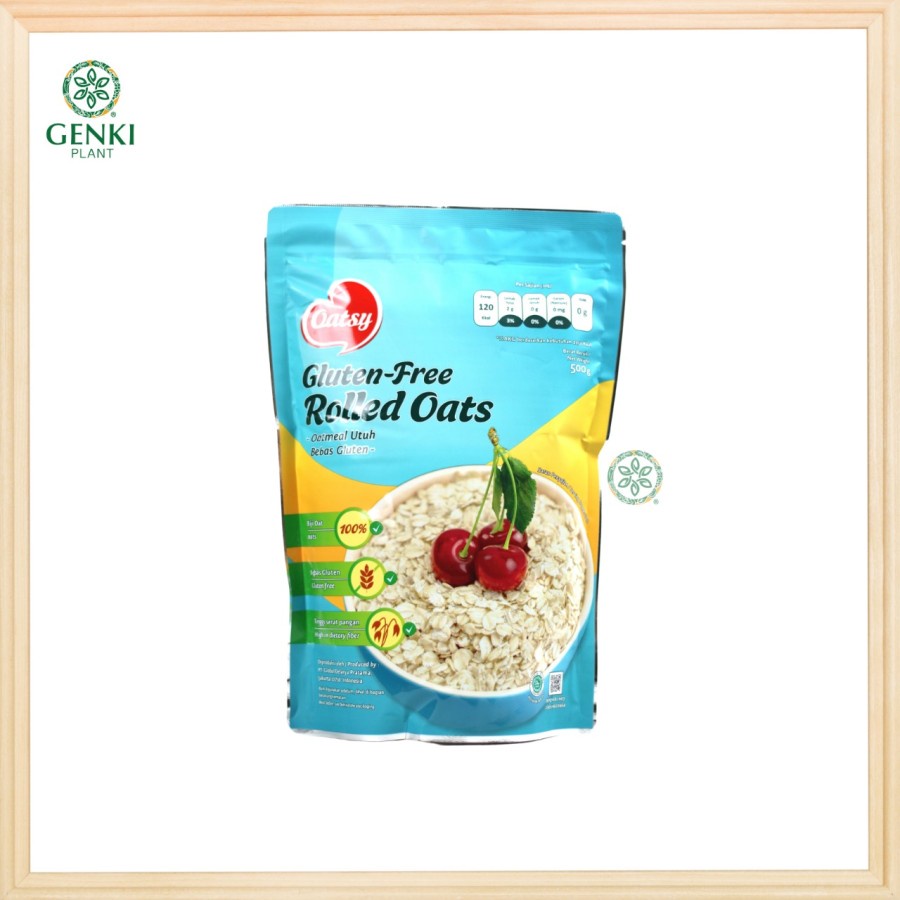 

Oatsy Gluten Free Rolled Oats - 500 g