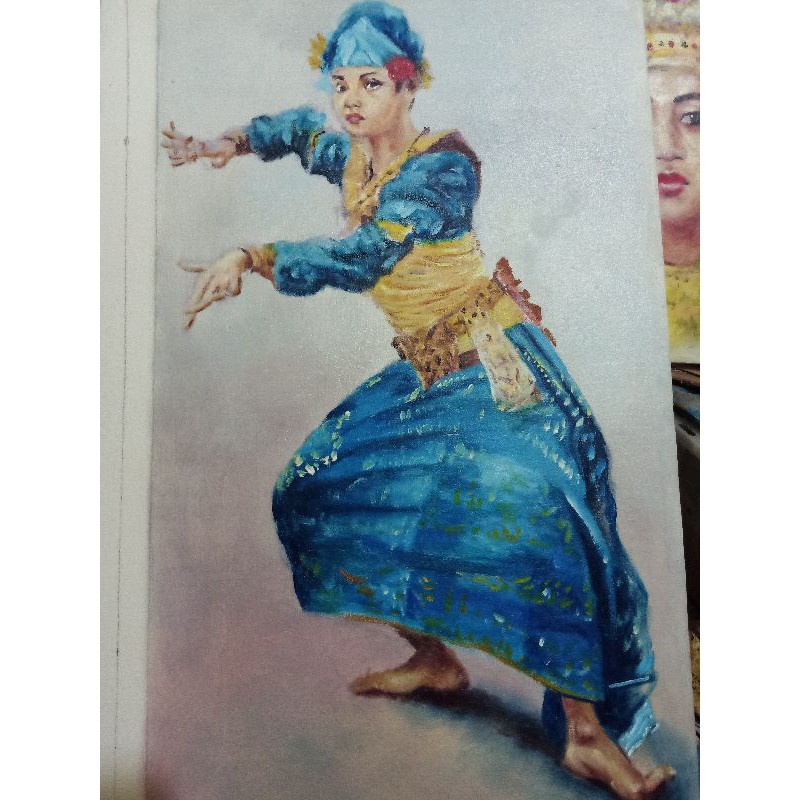 Lukisan Penari Bali Shopee Indonesia