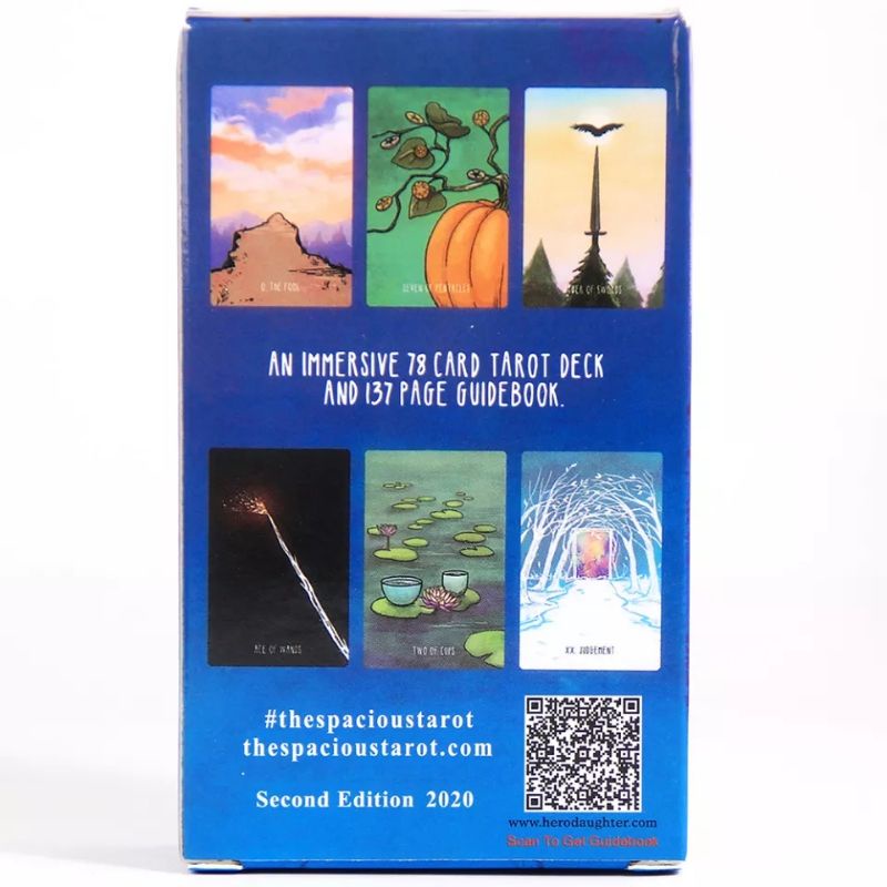 The Spacious Tarot 12x7cm include guide paper