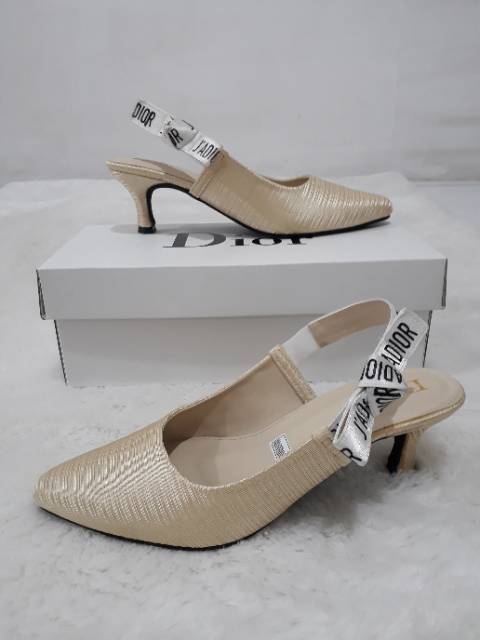 (freebox.DR) Heels JDR Stripe Slingback Premium Edition - JHR.01