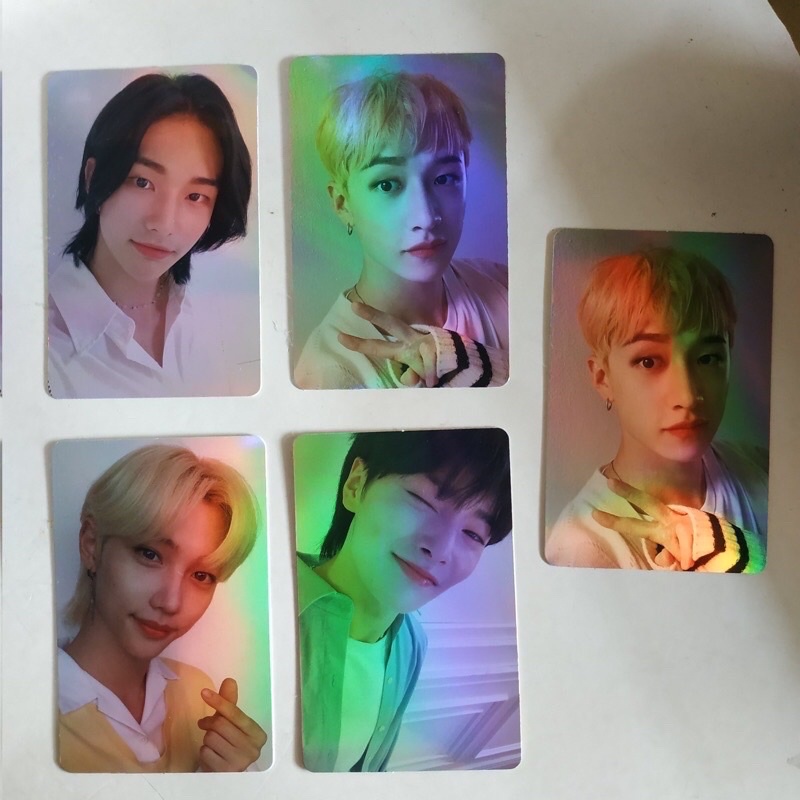 PC NACIFIC HOLO SKZ Stray Kids Hyunjin & I.N