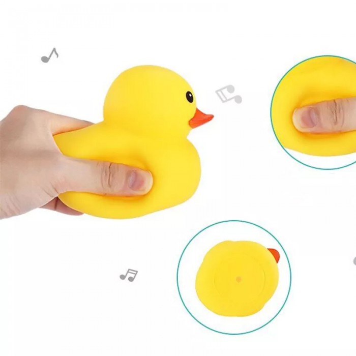 Bebek Karet Mainan Mandi Anak Bayi Mainan Edukasi Duck Rubber Toys BathTub Bath Toys