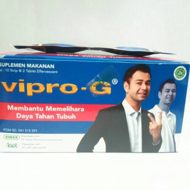 VIPRO-G TAB EFFERVESCENT VITAMIN C 1000MG