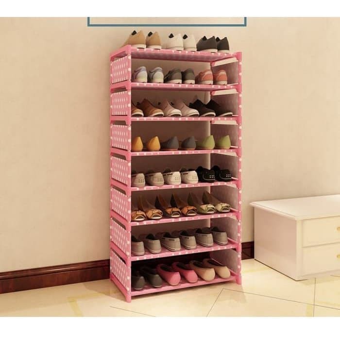 Rak Sepatu 8 Tingkat Murah Rak Sepatu susun 8 Shoe Rack Keren Promo