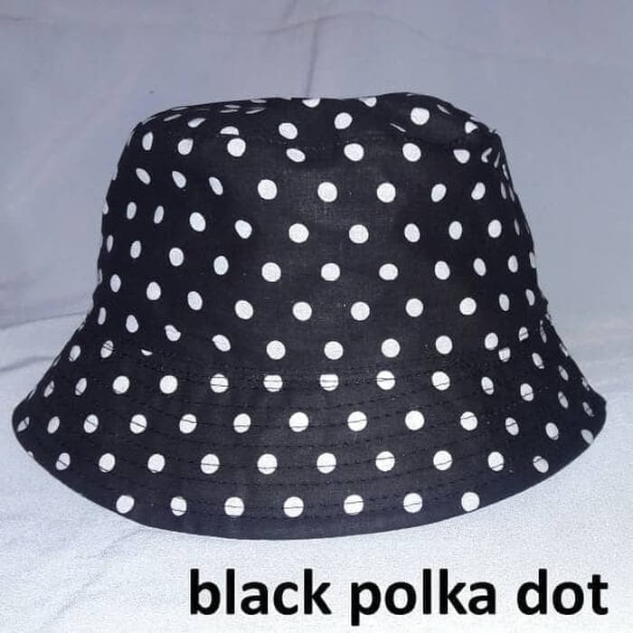 Topi Bucket Premium Polos two tone dua warna