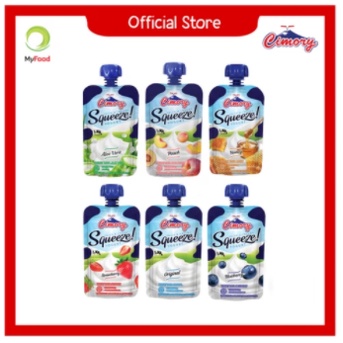 

Cimory Yogurt Squeeze 120 ml /Blueberry/Strawberry/Original/Honey/Peac - Blueberry