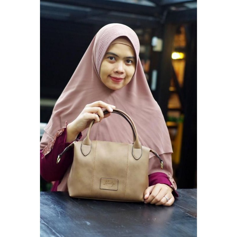 COD Andin Andien bag tas slempang selempang cewek kulit sintetis Hody original murah siap kirim