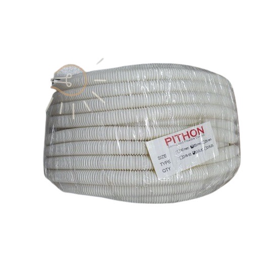 SINTE PHYTON Selang Fleksibel 20 mm (Rol) Putih Pipa Conduit Listrik