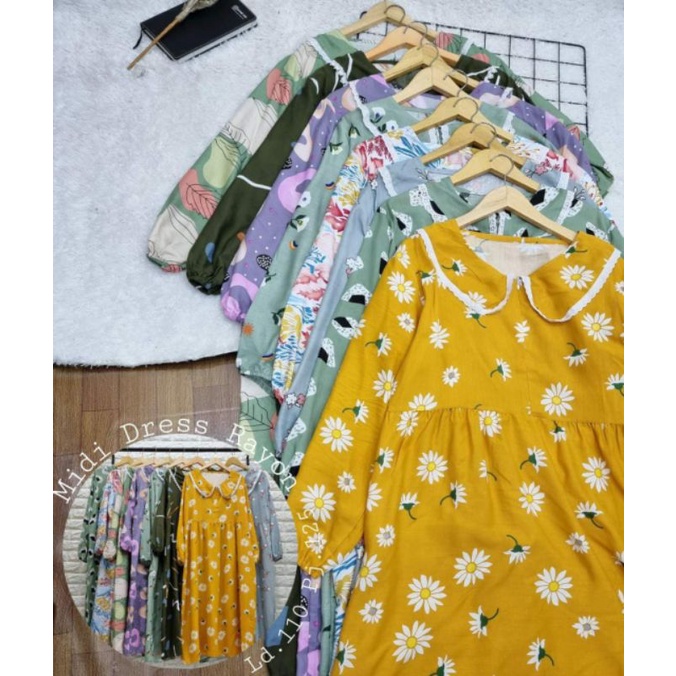 Long dress renda Import Premium ( Semi Gamis Busui )