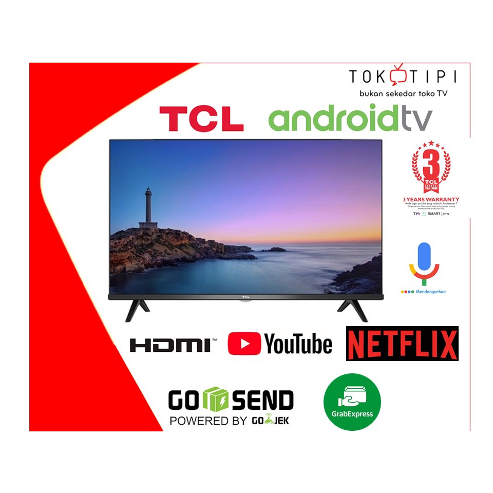 PROMO TV LED TCL ANDROID DIGITAL 32A5 MURAH GARANSI RESMI