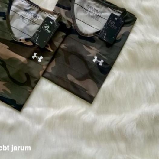 ☼ LADIES Kaos ARMY Wanita cewek / kaos loreng sport ✸