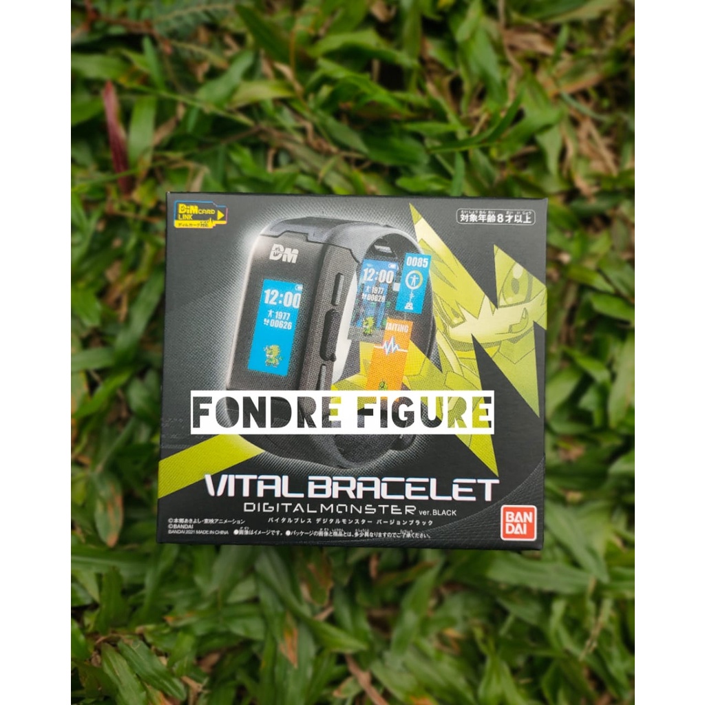 ORIGINAL VITAL BRACELET DIGIMON VB BLACK WHITE VER DIGITAL MONSTER DIGIVICE BANDAI DEVICE ORI