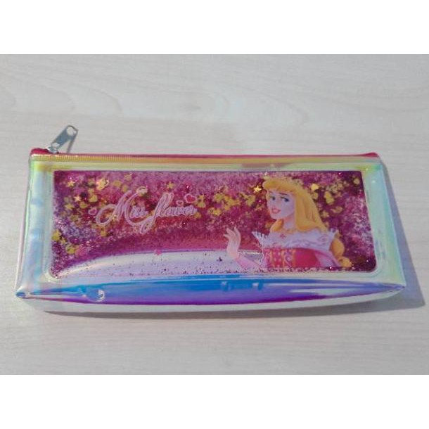 

[KODE X01] Tempat Pensil Air Gliter + Manik Mcqueen Unicorn Spiderman Kitty Super Heroes BC 368