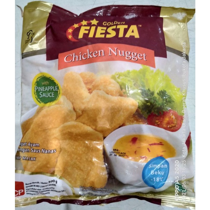 

Chicken Nugget Golden Fiesta 500g