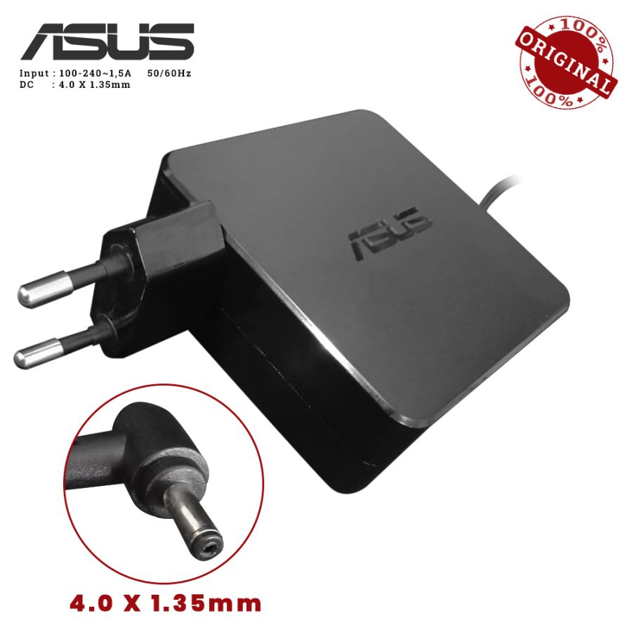 Adaptor Charger Laptop 19v 3.42a DC 4.0 x 1.35mm 65w adp-65dw c for asus zenbook ux21a ux31a ux31e ux32 ux32vd ux32a - Adapter notebook