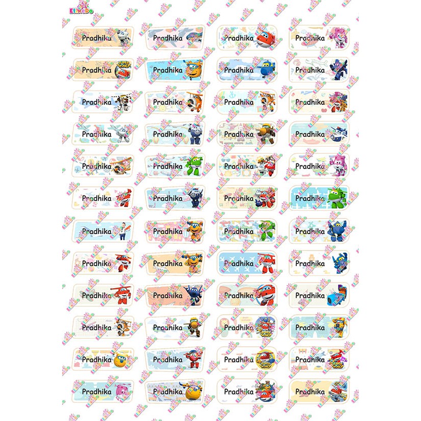 

LABEL NAMA SUPER WINGS 192 STIKER- ANTI AIR/ROBEK/LUNTUR-1 Nama SW1XS1